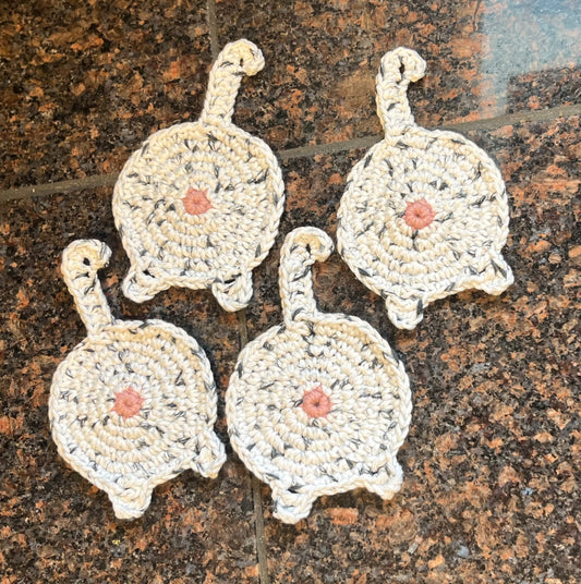 Coaster Set - Cat Butts