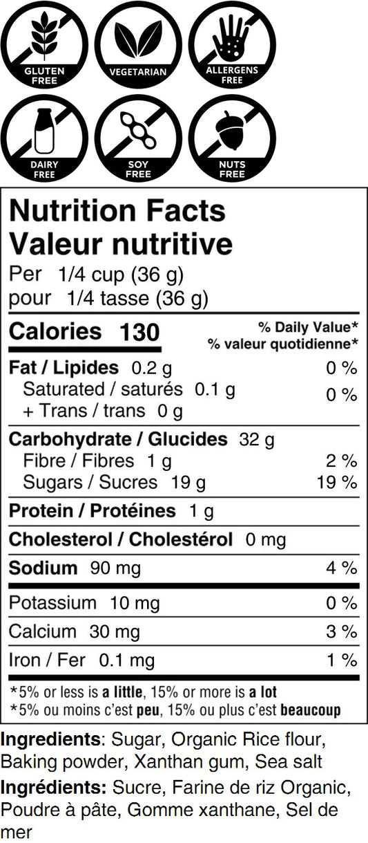 Gluten-Free Cake Mix - Vanilla