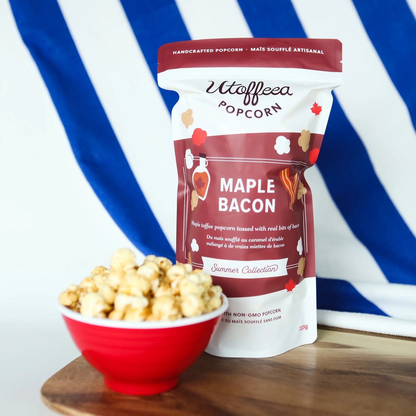 Toffee Popcorn, Maple Bacon