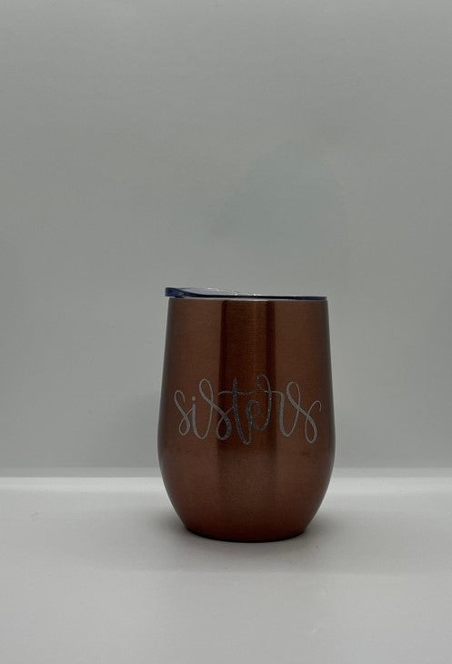 Tumblers, stemless wine