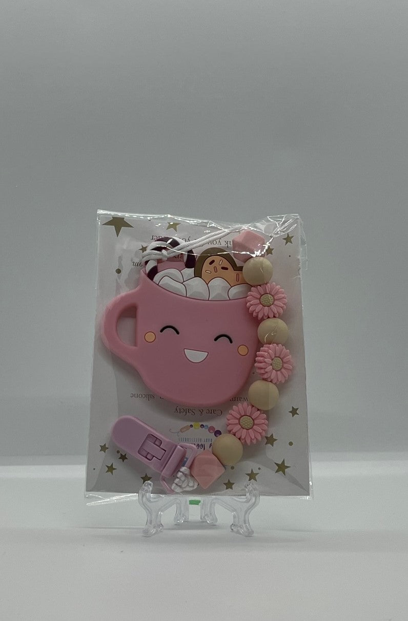 Pacifier Clip + Toy