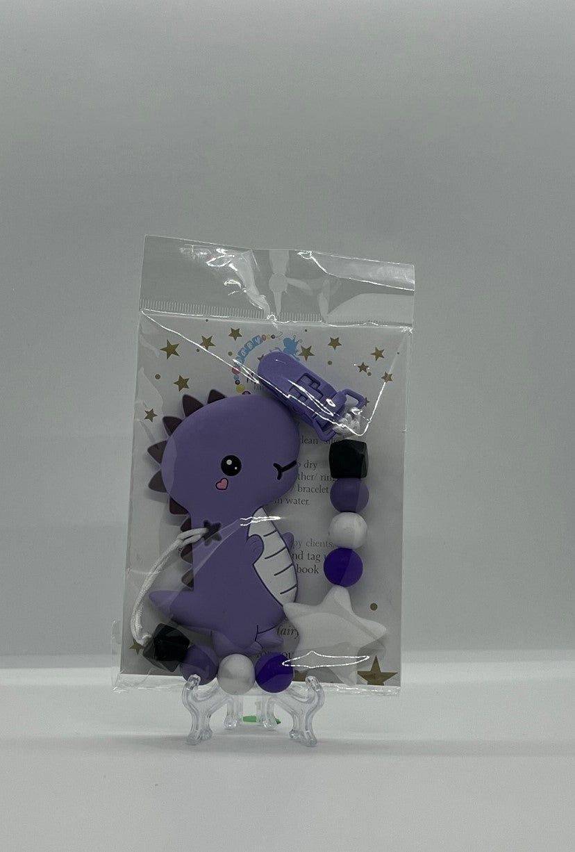 Pacifier Clip + Toy