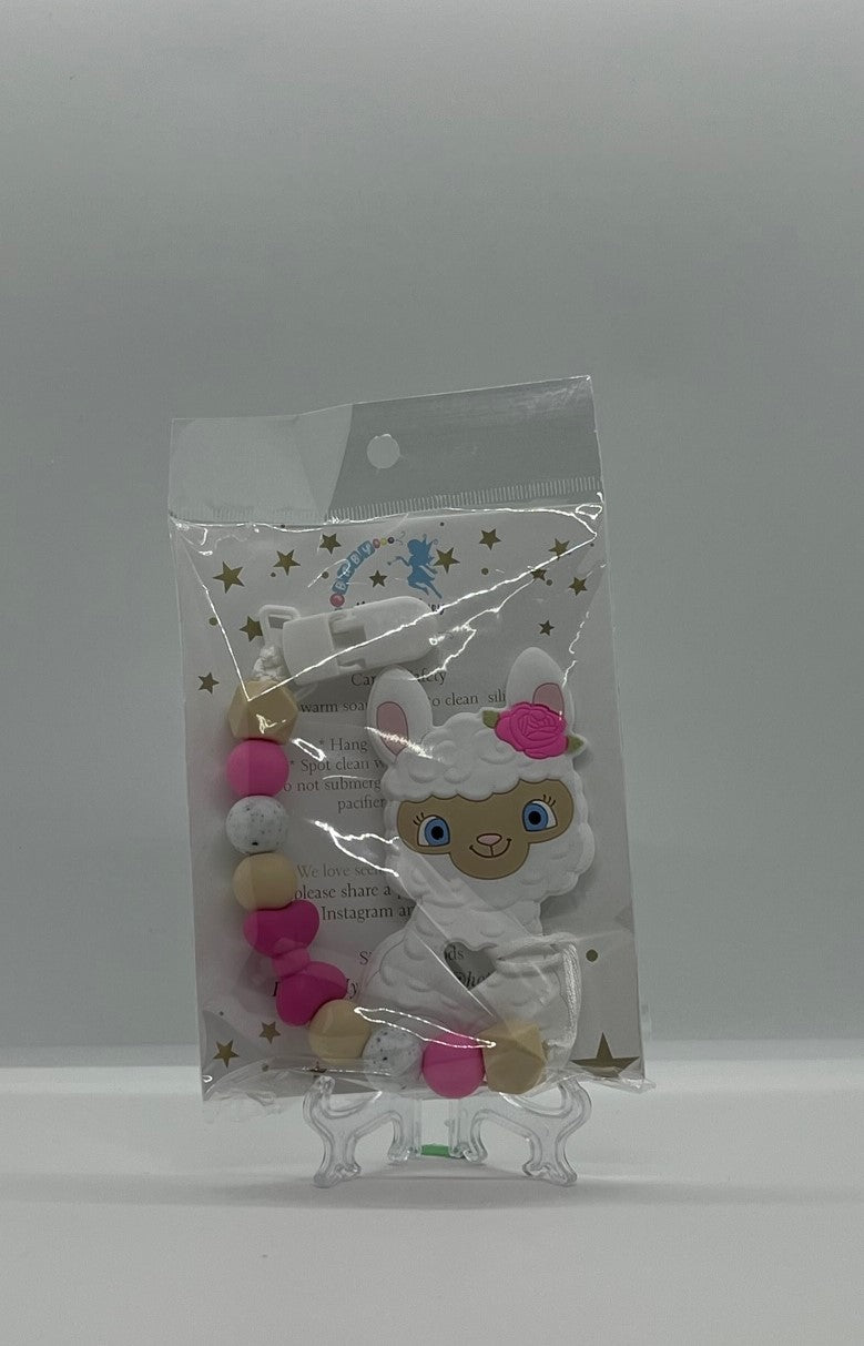 Pacifier Clip + Toy