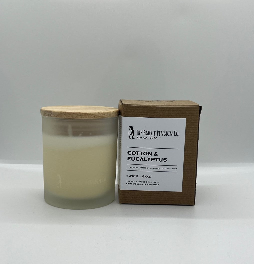 Cotton & Eucalyptus candle