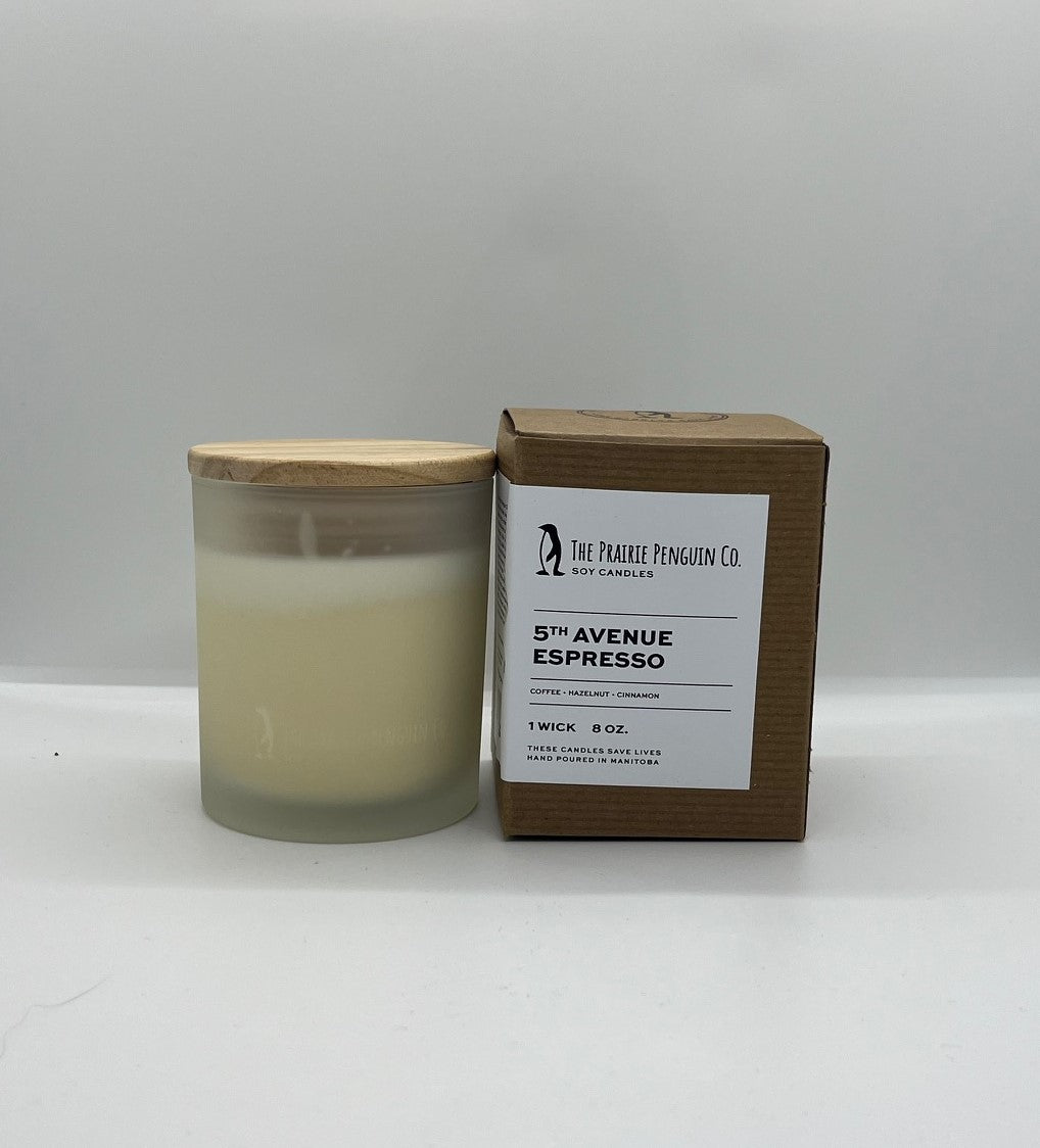 5th Ave Espresso candle