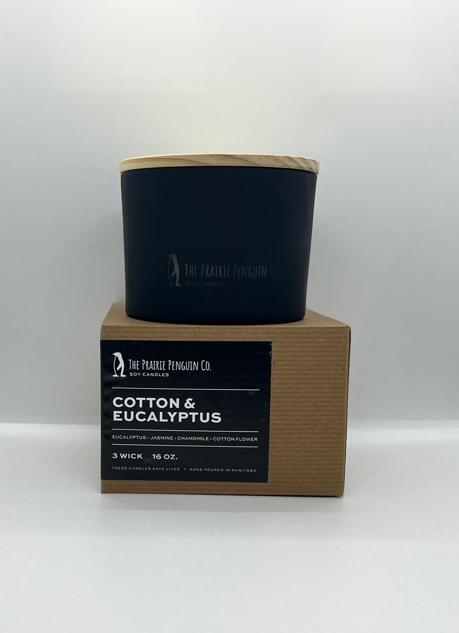 Cotton & Eucalyptus candle