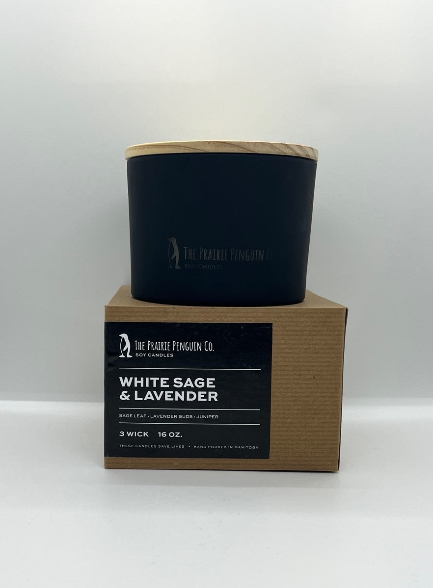 White Sage & Lavender candle