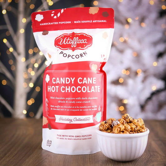Toffee Popcorn - Candy Cane Hot Chocolate
