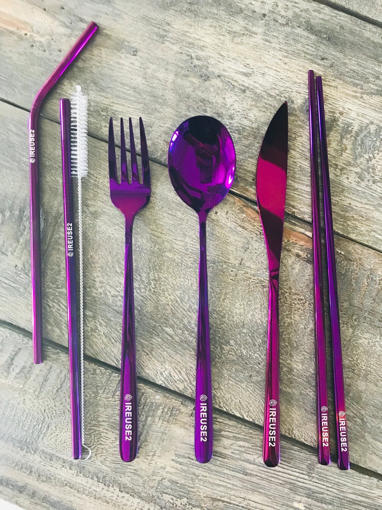 Luxury Cutlery - Purple Reign