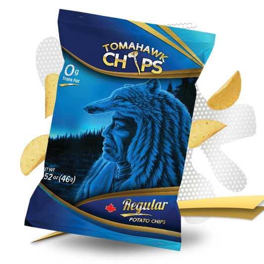 Potato Chips 198g - Regular