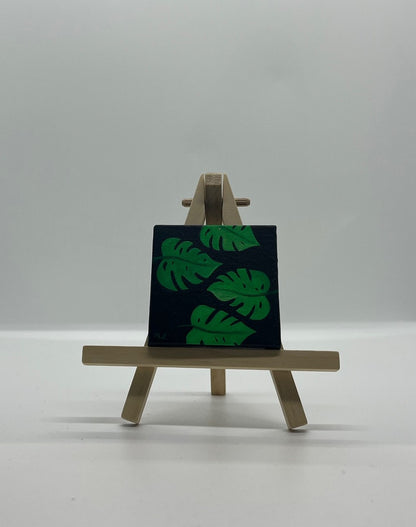 Tiny Paintings with Easel