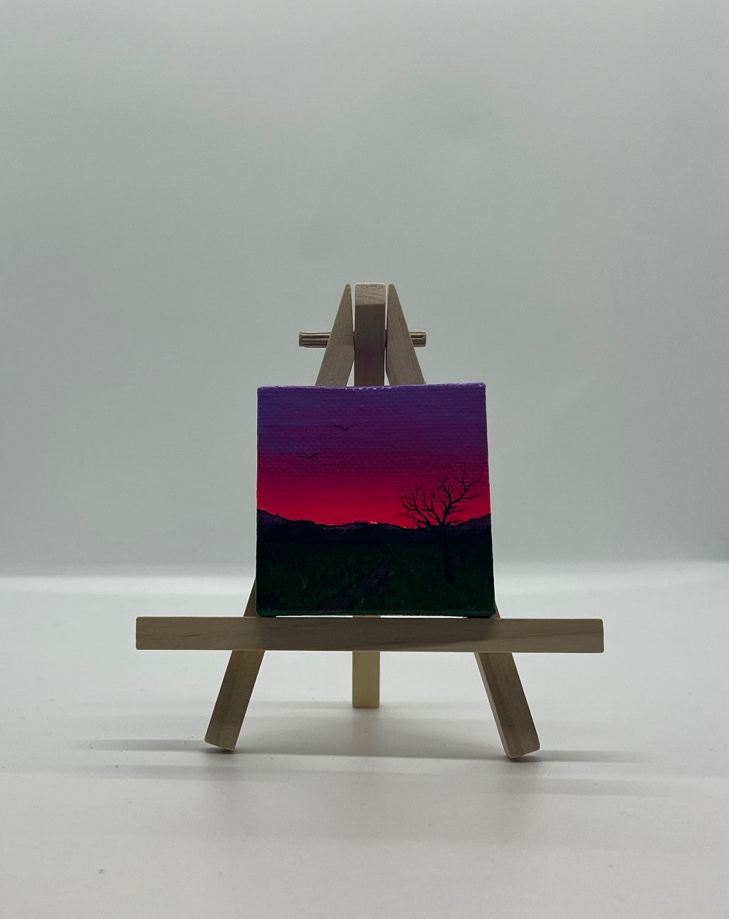 Tiny Paintings with Easel