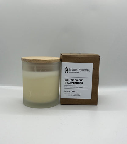 White Sage & Lavender candle