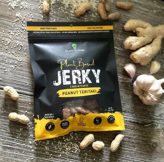 Peanut Butter Teriyaki Jerky